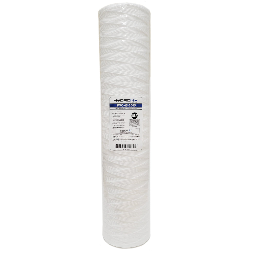 Hydronix SWC-45-2005 String Wound Sediment Water Filter– Water ...